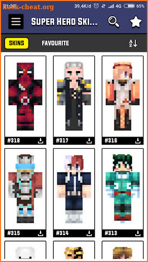 Super Hero Skins For MCPE 2020 screenshot