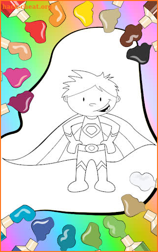 Super Heroes Coloring 2018 screenshot