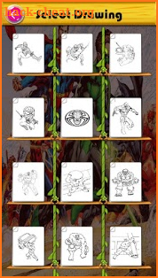 Super Heroes Coloring Book screenshot