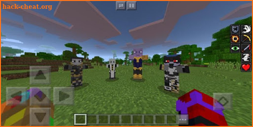 Super Heroes : Infinity Battle Addon for MCPE screenshot