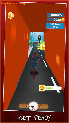 Super Heroes Runner : Subway Adventure screenshot