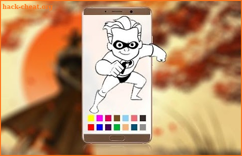 Super Heros Coloring book: all screenshot