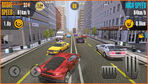 Super Highway Traffic Car Racer 3D screenshot