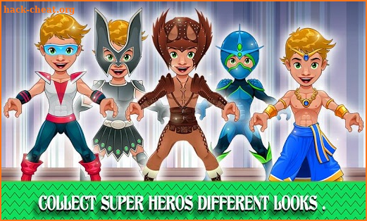 Super Incredible Hero Dressup: Makeover Game screenshot