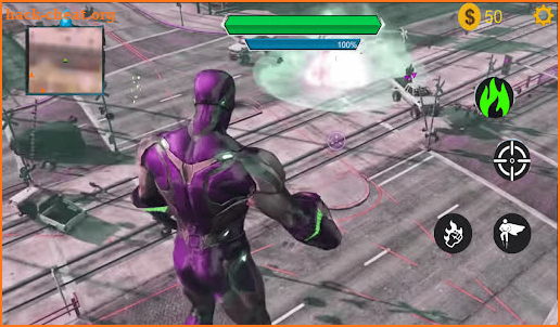 Super Iron Hero Avenger : Iron Warrior Fighting screenshot