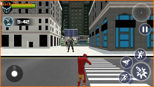 Super Iron Rope Hero - Vegas Fighting Crime screenshot