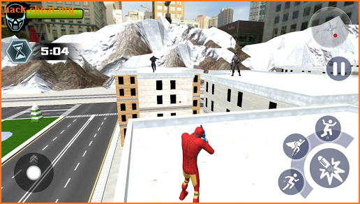 Super Iron Rope Superhero Fight screenshot