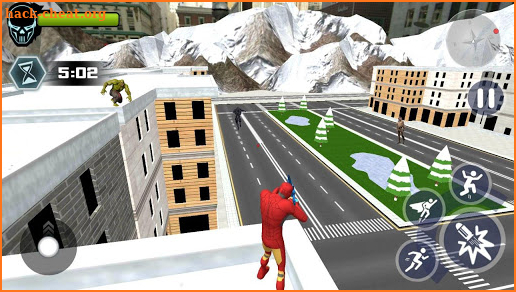 Super Iron Rope Superhero Fight screenshot