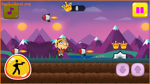 Super Jeffy Run shooterJungle game screenshot