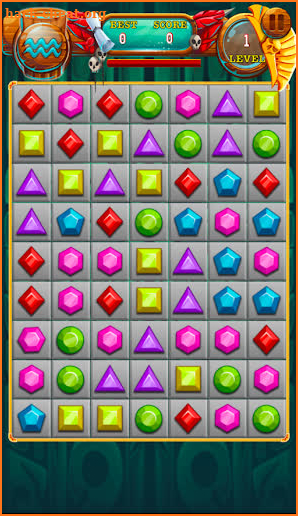 Super Jewel Quest : Match 3 Mash Games screenshot