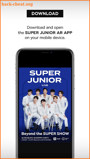 SUPER JUNIOR AR screenshot