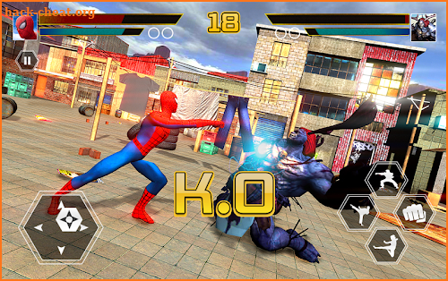 Super Kungfu vs Superhero fighting game 2018 screenshot