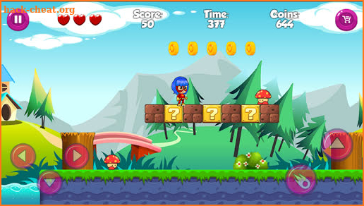 Super Lady Hero Adventure World screenshot