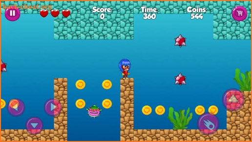 Super Lady Hero Adventure World screenshot