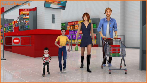 Super-Mart Cashier Game-Shopping Mall 3D Simulator screenshot