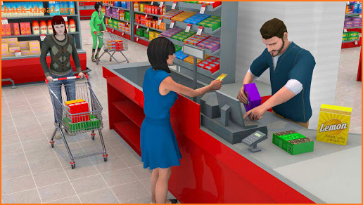 Super-Mart Cashier Game-Shopping Mall 3D Simulator screenshot