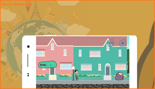 super Mr bean run screenshot