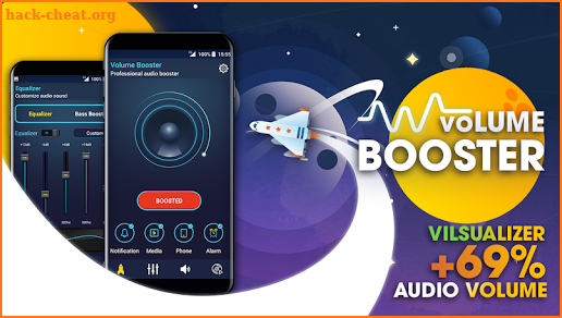 Super Music Volume Booster: Bass Booster Android screenshot