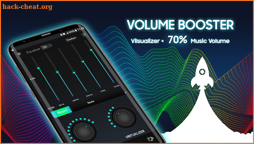 Super Music Volume Booster: Equalizer Bass Booster screenshot