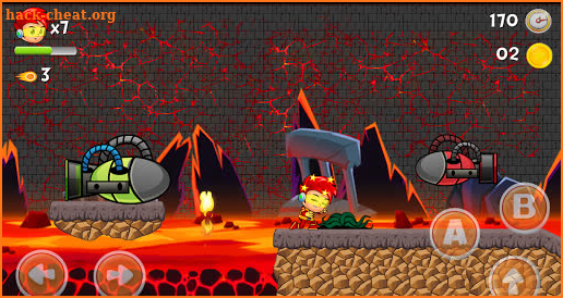 Super Orange Adventure Jungle 1 screenshot