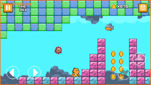 Super Pixel GO : Jungle Adventure screenshot