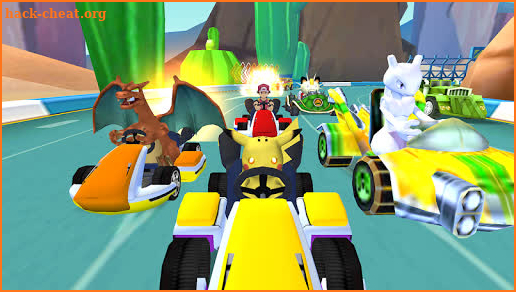 Super poke go kart: Racing Odyssey screenshot