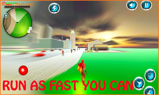 Super Power Robot: San Andreas Light Speed Hero screenshot