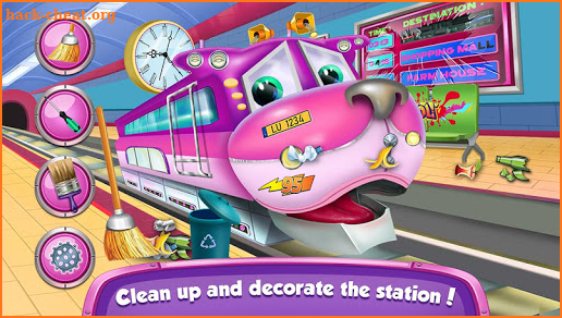 Super Railway Train Adventure - Clean & Fix screenshot