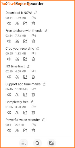 Super Recorder-Free Voice Recorder+Sound Recording screenshot