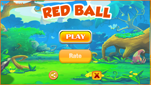 Super Red Ball Adventures,jump,bounce,roll screenshot