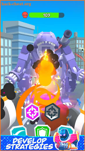 Super Robot Battle Arena screenshot