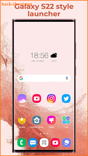 Super S22 Launcher, Galaxy S22 screenshot