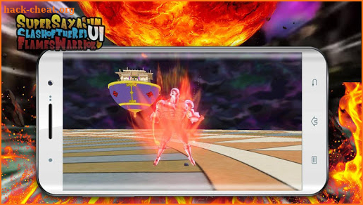 Super Sayajin UI Clash of the Red Flames Warrior screenshot