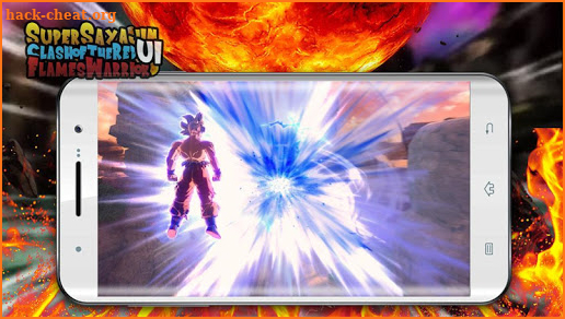 Super Sayajin UI Clash of the Red Flames Warrior screenshot