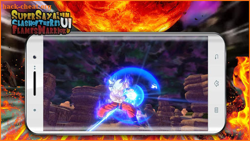 Super Sayajin UI Kakaroto VS Red Flame Warrior screenshot