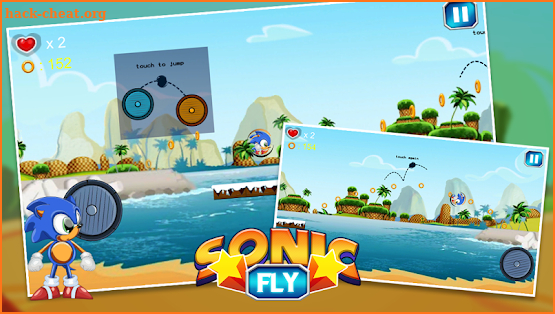 Super Shadow Dash : Fly and Jumping Star. screenshot