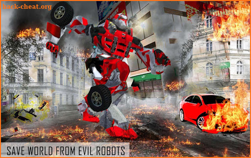 Super Shark Robot Wars 2019 - 3D Transformer Game screenshot