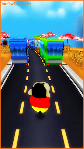 Super Shinchan Boy Subway Run screenshot