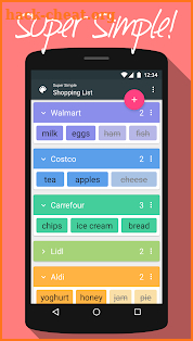 Super Simple Shopping List screenshot