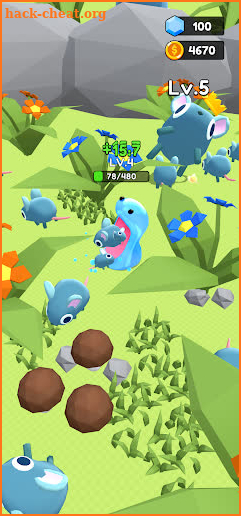 Super Slime - Black Hole Game screenshot