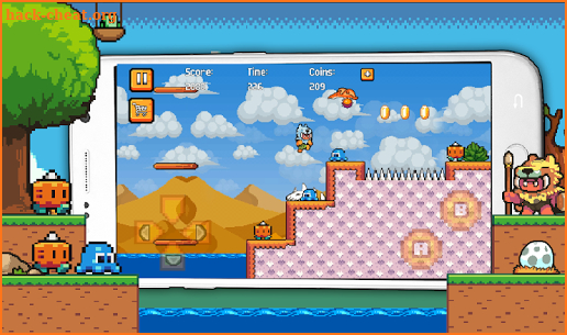 Super Smash: Adventure Island Bros screenshot