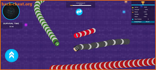 Super Snake Zone-Slither 1vs1 screenshot