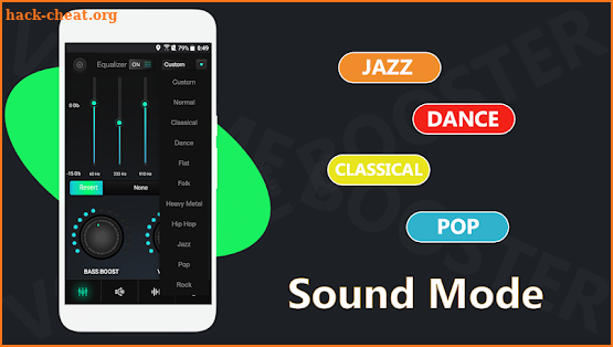 Super Sound Volume Booster & Bass Booster 2018 screenshot