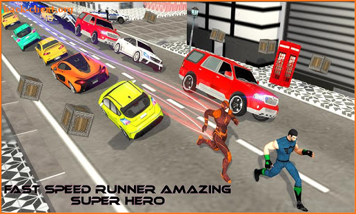 Super Speed Games: Flash Lightning Speed Superhero screenshot