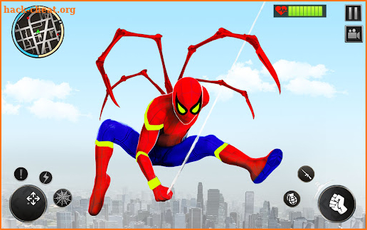 Super Spider Hero man Games screenshot