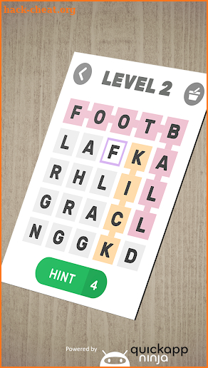 Super Sports Word Search screenshot