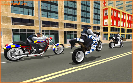 Super Stunt Police Bike Simulator 3D screenshot