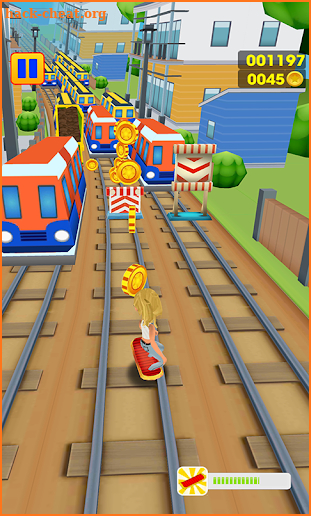 Super Subway Surf Train Rush City screenshot