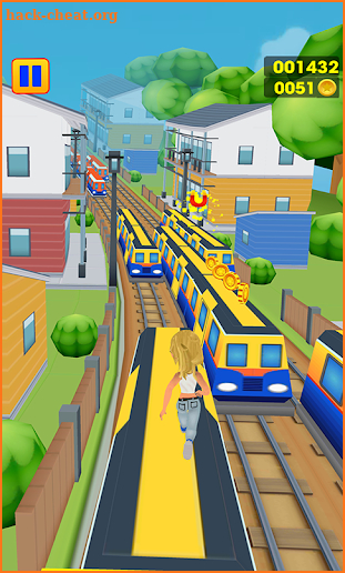 Super Subway Surf Train Rush City screenshot