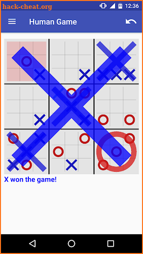 Super Tic Tac Toe screenshot